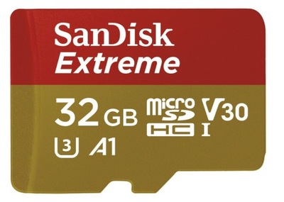 Karta SanDisk Extreme microSDHC 32 GB 100/60 MB/s