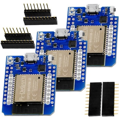 AZDelivery 5 x moduł ESP32 D1 Mini NodeMCU WiFi K3880