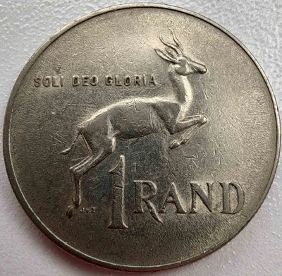 0004 - Afryka Południowa 1 rand, 1977