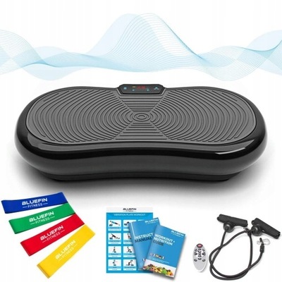 Platforma wibracyjna Bluefin Fitness Ultra Slim 1000W głośniki Bluetooth