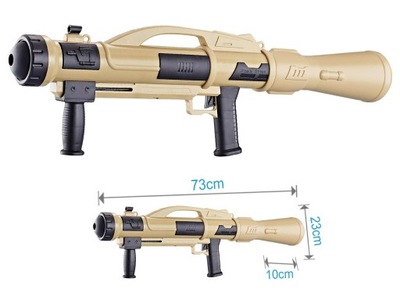 Bazooka bazuka pistolet na wodę 73cm