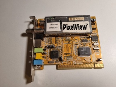 Karta PixelView TPI8PSB02P - tuner antenowy TV/FM na PC, sprawna. złącze PC