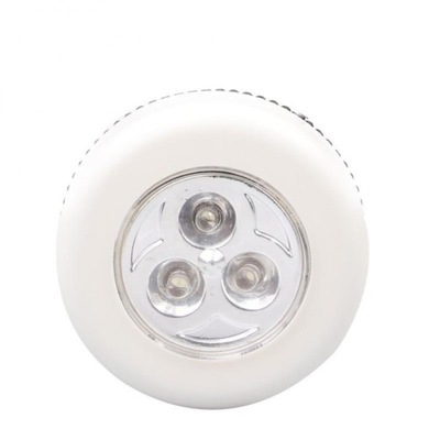 3 LED lampka nocna pod szafka okrągłe Led lampa