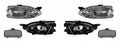 Фара лампа fiat siena palio kombi le+pr depo фото №1