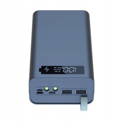 OBUDOWA POWERBANK 12x 18650 QC3.0 PD3.0 USB-C wyświetlacz LCD latarka