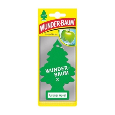 WUNDER BAUM CHOINKA ZAPACHOWA ZAPACH GREEN APPLE 