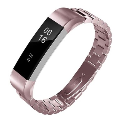 Fitbit Alta HR Stalowy Pasek Bransoleta Rose Pink
