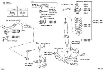 РЕЗИНА STAB. TOYOTA P. LAND CRUISER 150 ОРИГИНАЛ