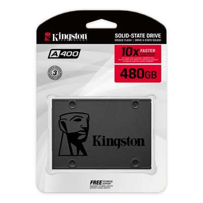 SSD KINGSTON A400 480GB SATA3 2,5'' 500/450 MB/s