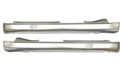 Daewoo matiz 98-08 поріг пороги оцинковка klokkerholm le+pr фото №1