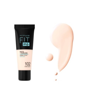 MAYBELLINE Fit Me podkład 102 Fair Ivory