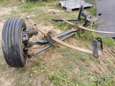 Mercedes atego 17.5 балка підвіска ресори kompl фото №1