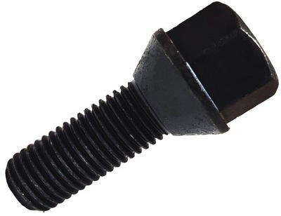 ŚRUBY ŚRUBA FELG KÓŁ M14x1,5x28 Stożek K17 Czarne