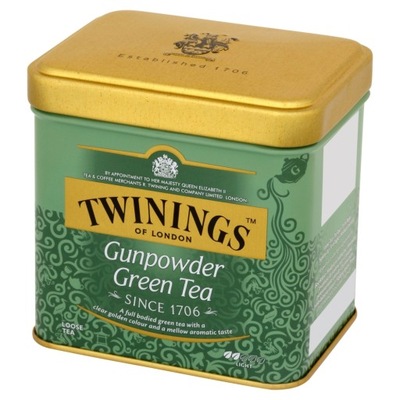 Zielona herbata liściasta Twinings Gunpowder 100g