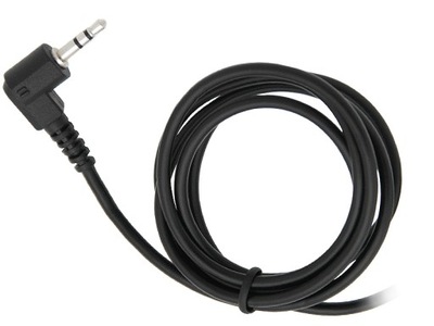 Kabel wtyk jack kątowy 2,5 mm z przewodem 40cm