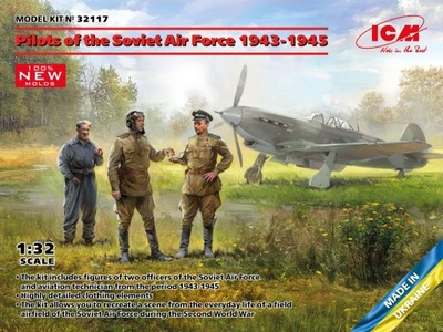 Pilots of the Soviet Air Force 1943-1945 1:32 ICM 32117