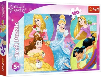 Trefl puzzle księżniczki Disneya 100 elementów