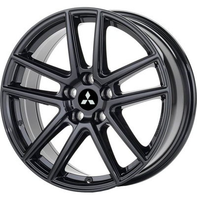 NEW ALLOY WHEELS (TITANIUM) MAKE PLATIN-MITSUBISHI 17