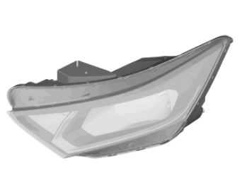 Hyundai i20 2021- фара левый фото №1