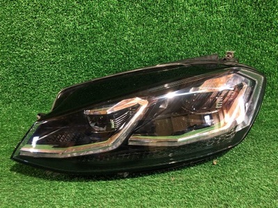 Фара левый vw golf vii 7 lift full led фото №1