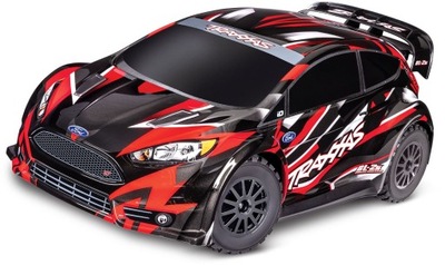 Model rc TRAXXAS Ford Fiesta ST Rally BL-2S 4WD 74154-4 Rajdówka RC +50km/h