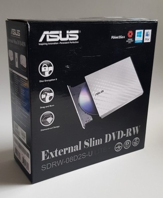 Napęd DVD zewnętrzna Asus SDRW-08D2S-U LITE