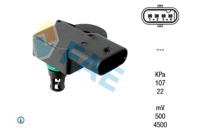 FAE SENSOR DE PRESIÓN W KOLEKTORZE SSACYM CITROEN BERLINGO MULTISPACE  