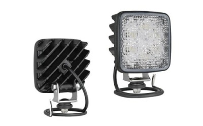 Лампа робоча led квадрат 105x105 800lm з трубка. фото №1