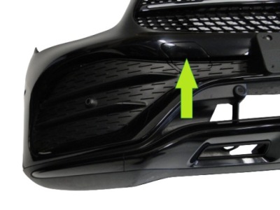 Mercedes glc 253 x253 c253 lift заглушка na hak верхний w бампер передний amg фото №1