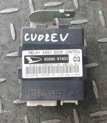 Модуль блок керування двері daihatsu cuore v 85980-97403 фото №1