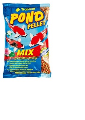 POND PELLET MIX SIZE M 5L/500G TROPICAL