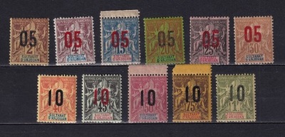 MADAGASKAR FRANCUSKI Mi 111-121 *