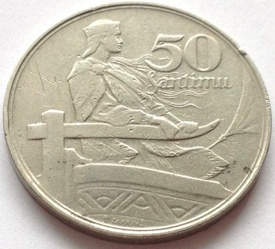 Łotwa 50 santimu 1922