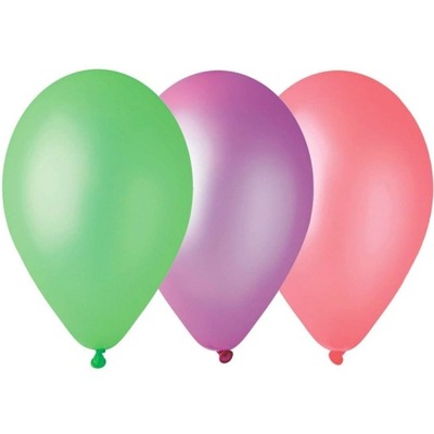 Mini zestaw baloników 3 szt ładne intensywne kolor