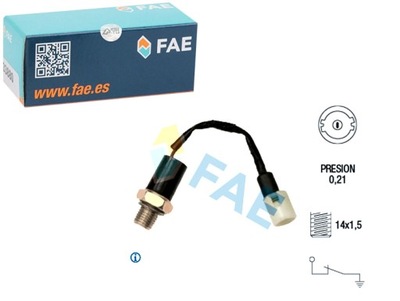 SENSOR DE PRESIÓN ACEITES RENAULT TWINGO I 1.2 03.93-10.96 FAE  