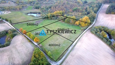 Działka, Olszanka, Przywidz (gm.), 4000 m²