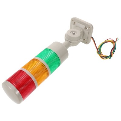 WIEŻA SYGNALIZACYJNA ŚWIETLNA 3 WARSTWOWA LAMPA LED