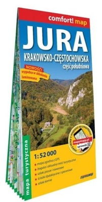 COMFORT!MAP JURA KRAKOWSKO-CZĘSTOCHOWSKA 1:52 000 PRACA ZBIOROWA