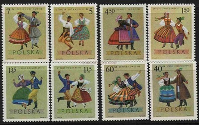 1804-1811 czyste** Polskie stroje ludowe