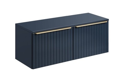 SZAFKA ŁAZIENKOWA BLATEM 160 CM SANTA FE DEEP BLUE