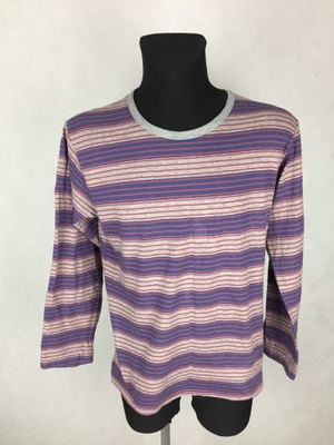 Tom Franks longsleeve w paski M *PW419*