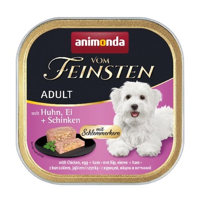 Animonda vom Feinsten Adult Drób Jajko Szynka 150g