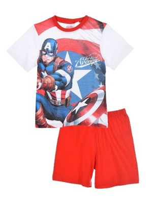 Piżama dla chłopca Avengers Kapitan Ameryka 140