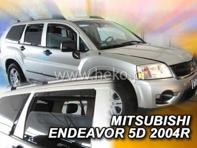 DEFLECTORES HEKO MITSUBISHI ENDEAVOR 2004-2011 PRZ/TYL  