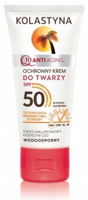 KOLASTYNA OPALANIE KREM DO TWARZY ANTIAGING SPF50