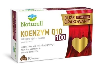 NATURELL Koenzym Q10 100 mg x 60 kapsułek