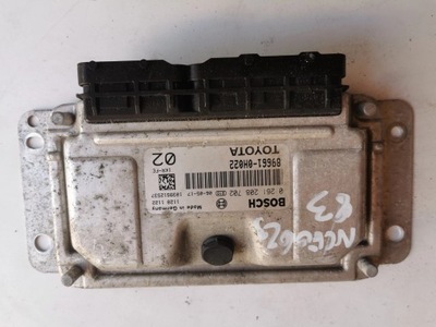 AYGO C1 108 107 ECU 89661-0H022 0261208702 KOMPUER