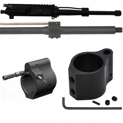 NISKOPROFILOWY BLOK GAZOWY STEEL GAS BLOCK D AR-15