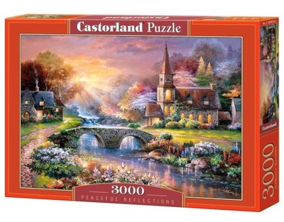 Puzzle 3000 Spokojne refleksje CASTOR