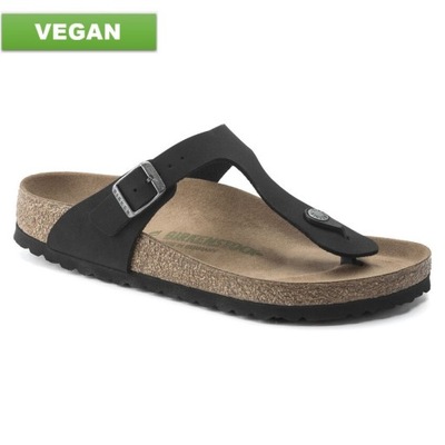 BIRKENSTOCK JAPONKI GIZEH EARTHY VEGAN BLACK 44